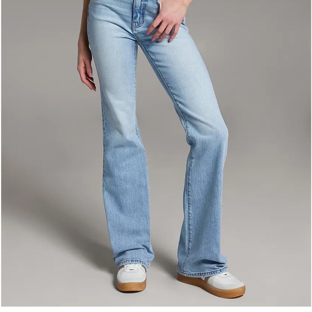 BKE Light Blue Flare Jeans